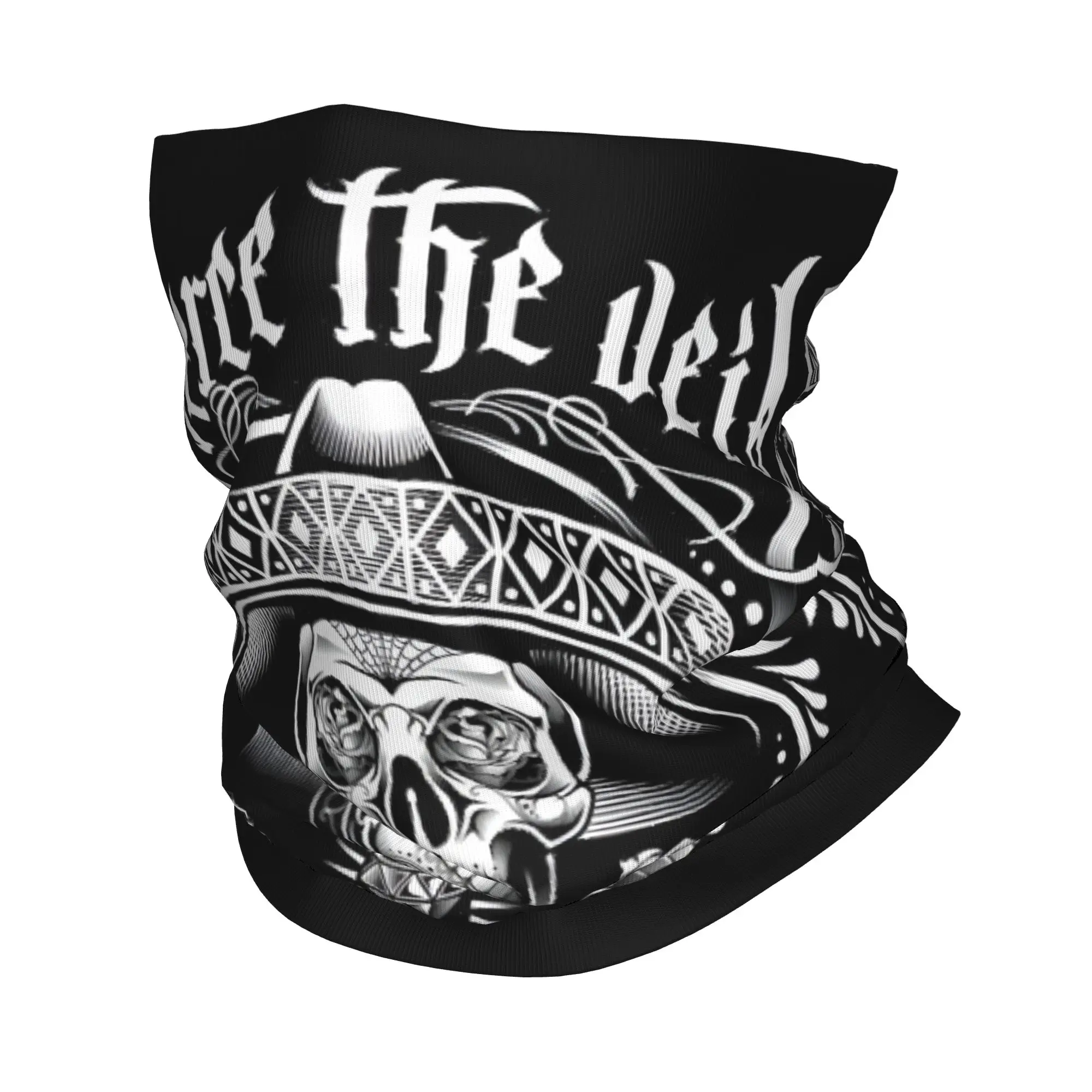 Custom Classic Rock Music P-Pierces The V-Veils Bandana Neck Gaiter for Hiking Cycling Men Wrap Scarf Retro  Balaclava Warmer