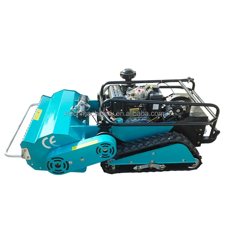

Low-Price Efficient Remote Lawn Mowing Upgraded Version Remote Control Lawn Mower Flail Mower