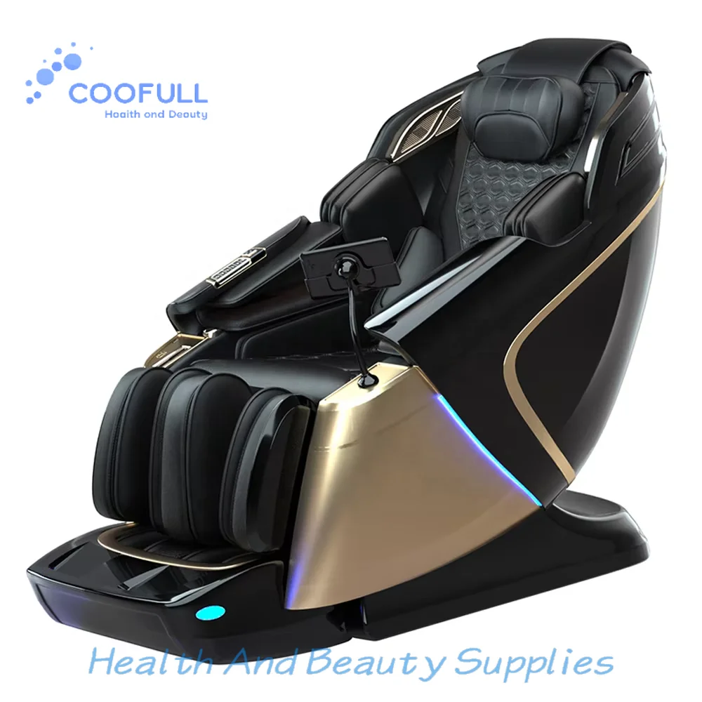Coolfull Portable Foldable Full Body Coverage Zero Gravity Luxury Zoned Heat Dual Core Massage Chair
