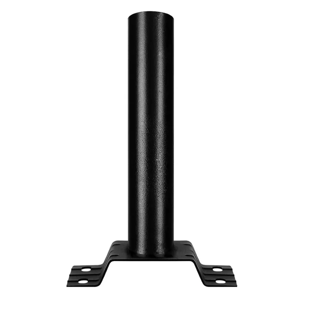 Installation Light Post Pole Security Wall LED Outdoor Street Light Metal Mounting Bracket Parking Lot Lights