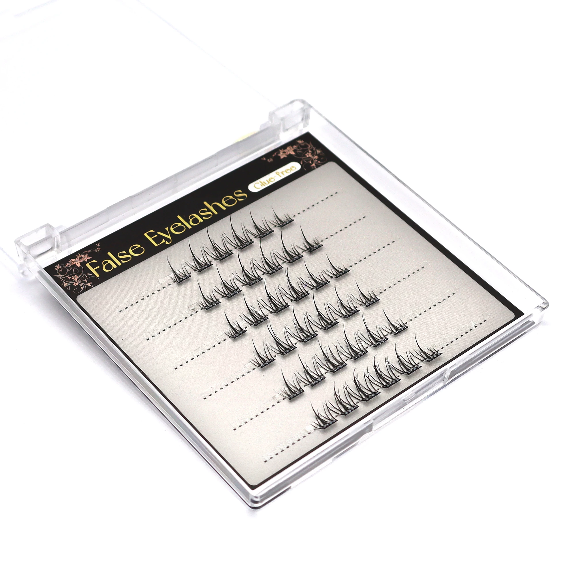 مجموعة رموش ذاتية اللصق يمكنك صنعها بنفسك لا حاجة إلى غراء سهل الاستخدام للرموش الصناعية