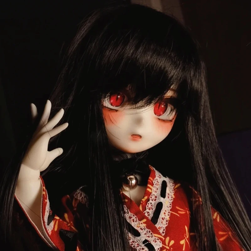 ตุ๊กตา bjd 1/4 สุนัขจิ้งจอกน่ารักสาวการ์ตูนที่สวยงามขั้นสูงเรซิ่นของเล่นของขวัญวันเกิดตุ๊กตามข้อเสนอตุ๊กตาก้อง