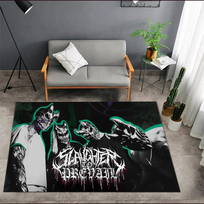 

Music Russia band slaughter to prevail carpet Living room,bedroom,kitchen,bathroom,foot mat,hotel music room EP carpet rugs