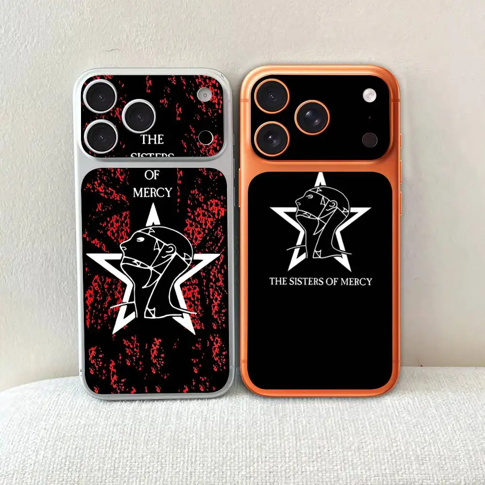 

The Sisters Of Mercy Band Skin Sticker For IPhone 17Pro/Pro Max Decal Protective Film For Back, Frame, Camera(Not Phone Case)