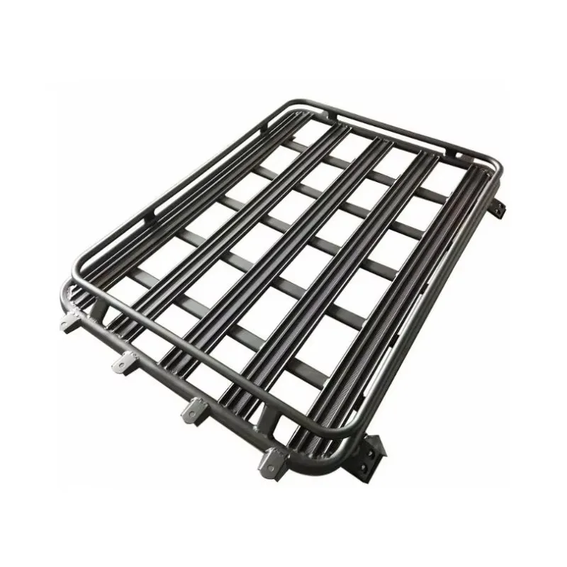 

Tellika Black Aluminium Roof Top Luggage Basket for Suzukis Jimny JB43 JB23 JB33