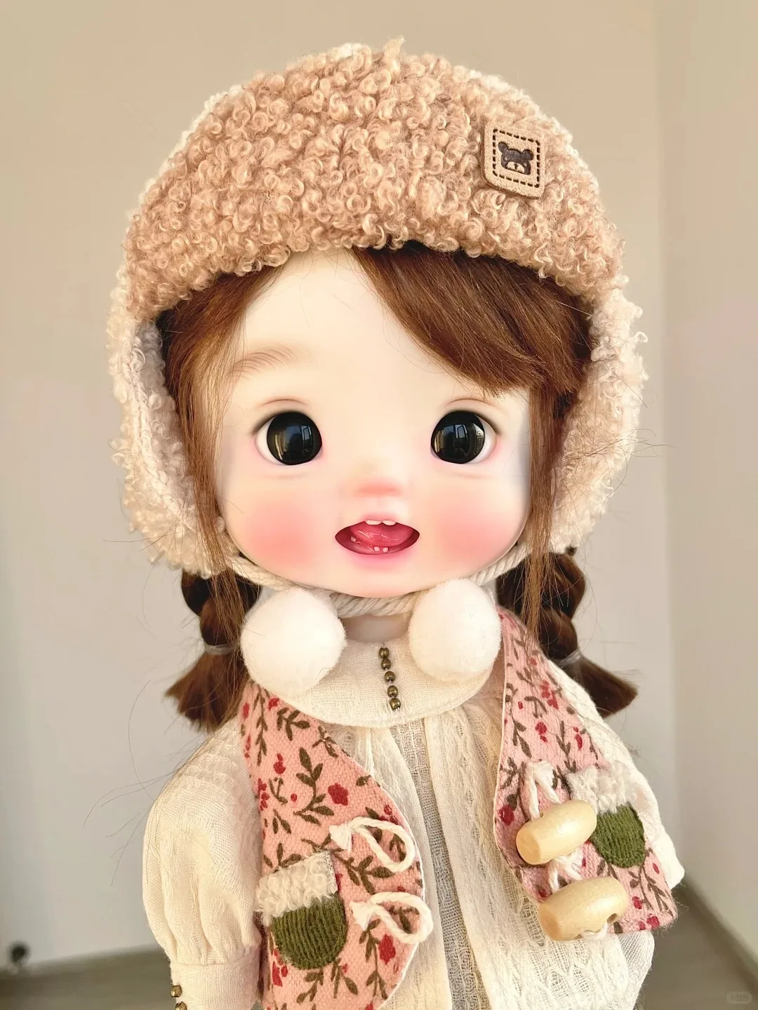 sd BJD doll 1/6-nuonuo  large head series doll resin material DIY makeup doll model toy Multiple  from stock