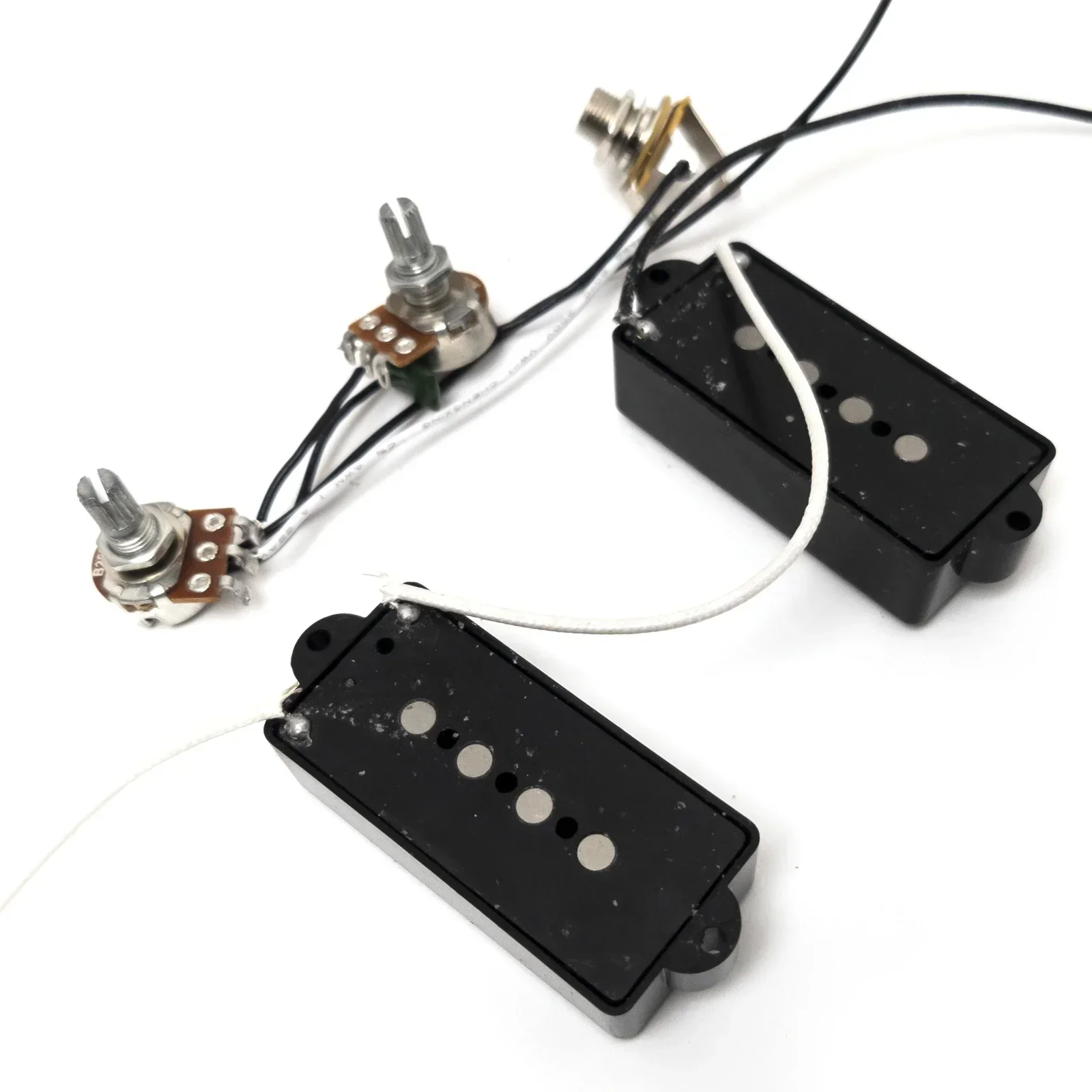 

Electric Bass Guitar Alnico V Pickups SPB-1 For P Bass Guitar with Prewired Harness Set 57-62 Tone