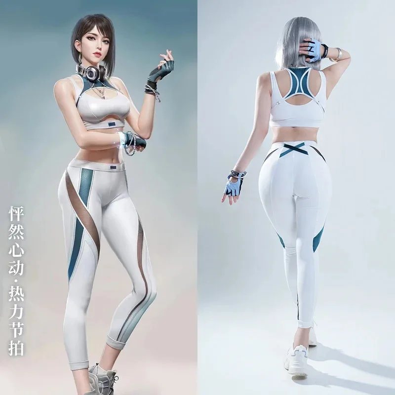 DY20Game Naraka: Bladepoint Shayol Wei Косплей Костюм Shayol Wei Сексуальная одежда для йоги для Хэллоуина, вечеринки для взрослых, женщин, наряд для девочек2