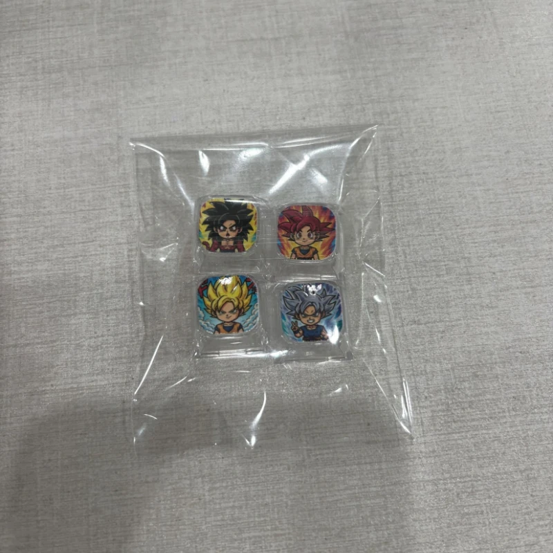 Dragon Ball Super Saiyan Cartoon Keycaps Personalized Anime Mechanical Keyboard Transparent Keycaps Anime Merchandise Wholesale view 6