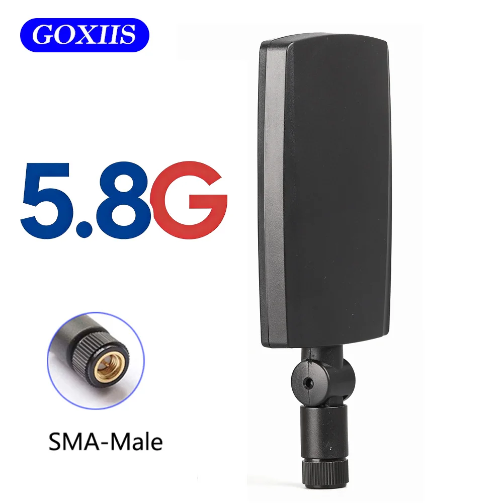 5.8GHz Directional Planar Antenna High Gain 8DBi for Remote Control Drone Wireless Router Signal Booster