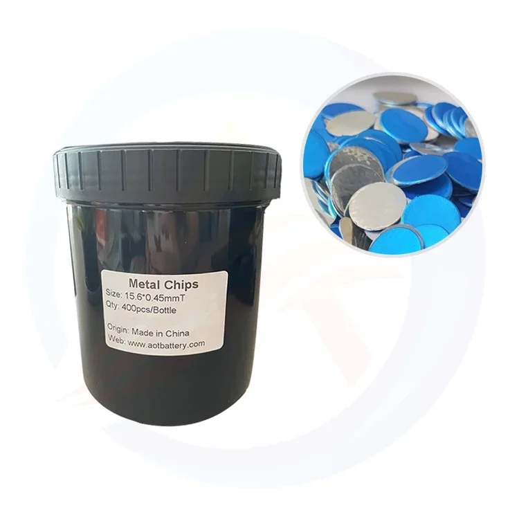 Sodium Chips Sodium Metal Sheet  Na Metal Chips Na Chips for Button Batteries (2032, 2025, 2016)