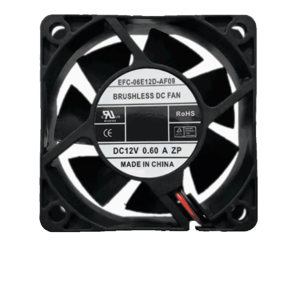 Новый бесщеточный охлаждающий вентилятор Efc-06e12d-af09 12 В 0,60 А