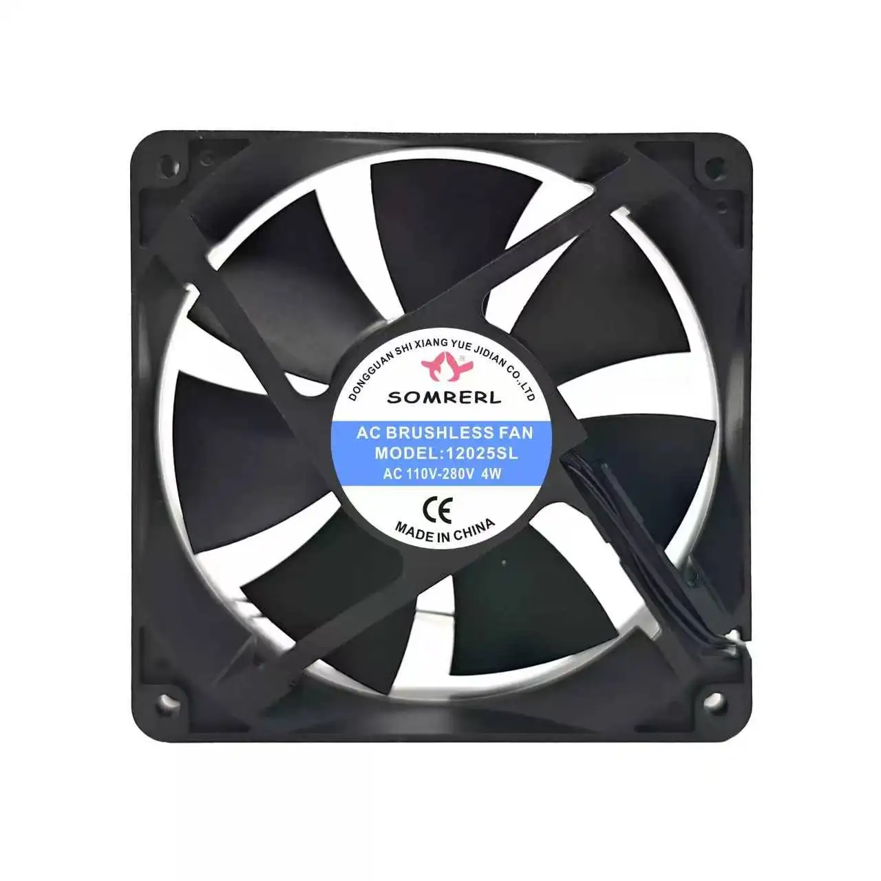 SLIDER 12025SL AC Brushless Fan 110V-280V 4W 120x25mm Axial Cooler For Incubator Server Power Supply Repair Parts