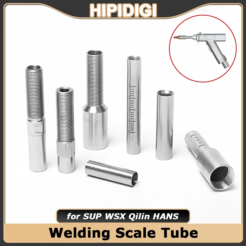 

Welding Scale Tube Laser Welding Nozzle Connector Fixed Kits for WSX CQWY HW QILIN Handheld Weld Head Machine M16 M8 M10 Thread