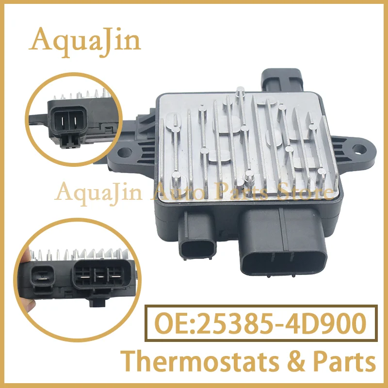 25385-4D900 Engine Cooling Electronic Fan Control For Kia Carnival VQ Sedona 2006~2014 Hyundai Entourage 2007~2010 OE 253854D900