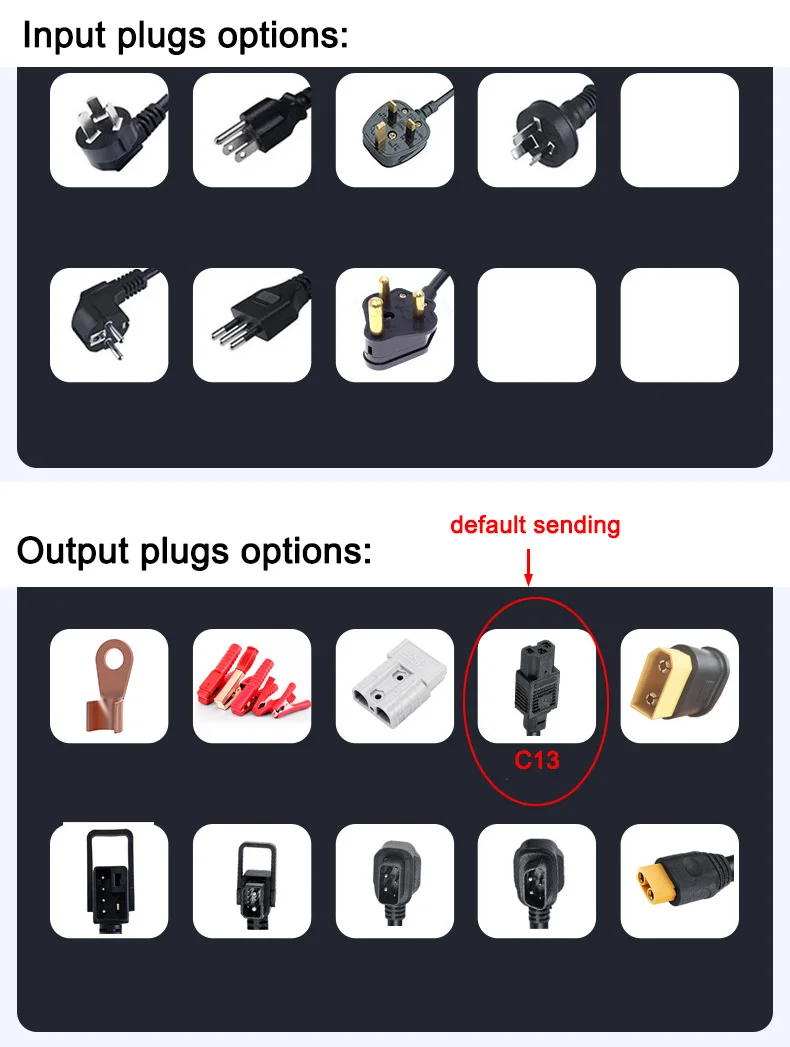 5A 10A 40V - 88.2V الجهد قابل للتعديل 48V 58.4V 72V 60V 67.2V 84V ليثيوم أيون Lifepo4 يبو شاحن بطارية شحن سريع 16S 20S