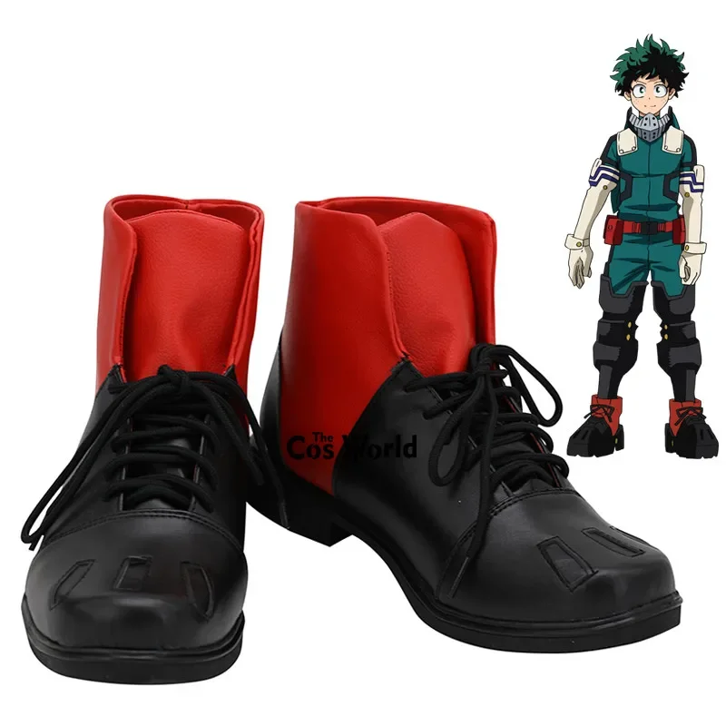 

Boku No Hero Academy Izuku Midoriya Anime Customize Cosplay Shoes Boots
