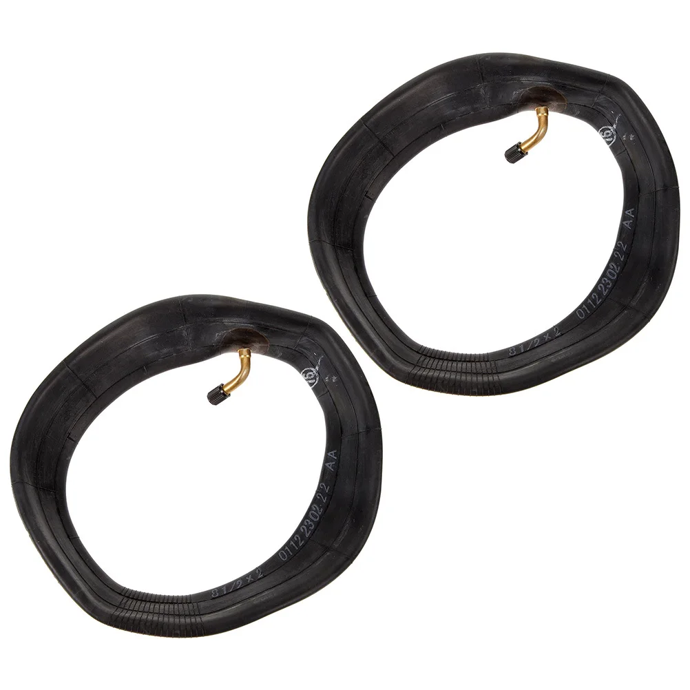 2Pcs Electric Scooter Inner Tube Shockproof Wear-Resistant Practical Replacement Tire Tube for Most Road Scooters