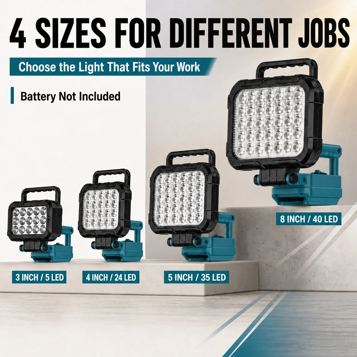 8in Light Lantern For Makita 18V Li-ion Battery Lamp With USB Cordless LED Flashlight With Hook for Emergency Lighting Lamp