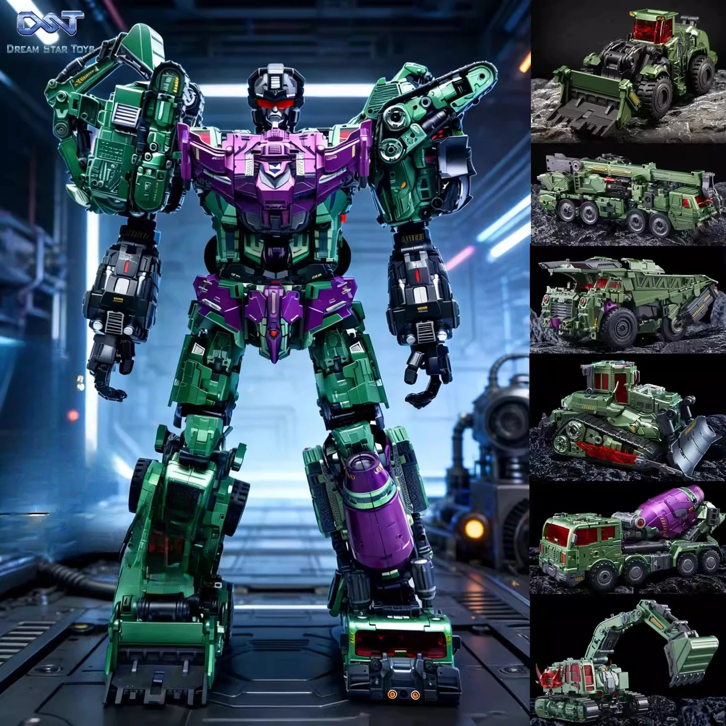 Devastator DST02-001 DST02-006 Bonecrusher Hook Mixmaster Scavenger Scrapper Long Haul complete set of 6