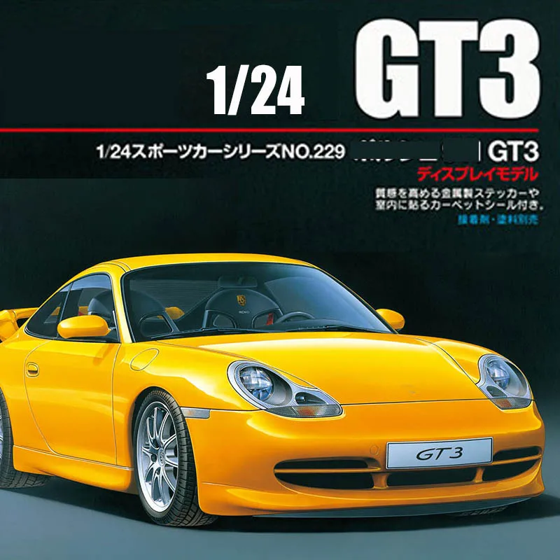 

TAMIYA Plastic assembly car scale model kit 24229 911 GT3 sports car 1/24 toy DIY collection gift