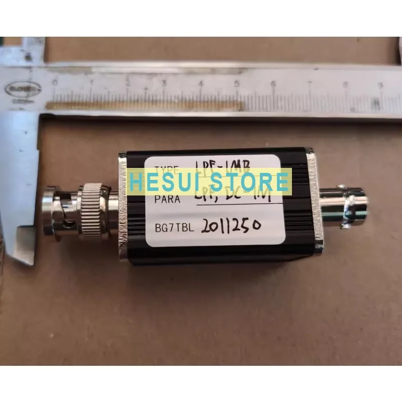 

Microwave RF 1GHz Multi-band Low pass filter LPF,BNC port 10KHz,100KHz,1MHz,2MHz,5MHz,10MHz,30MHz,100MHz,500MHz Module