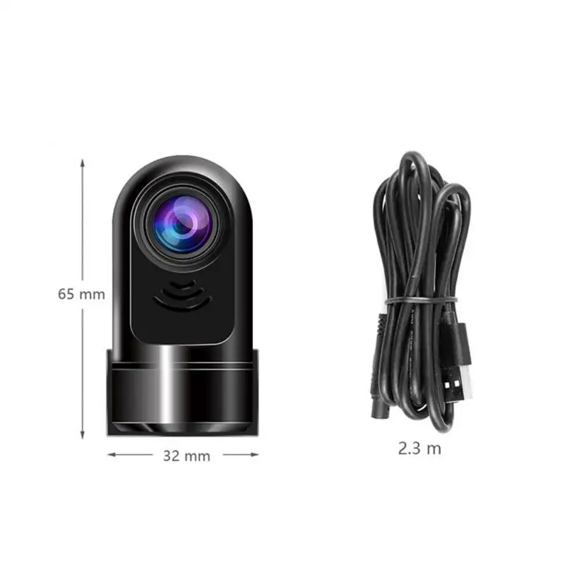 Auto Video Dash Cam 1080P Android Navigation Driving Recorder USB Connection ADAS Driving Alarm System Driving Recorder