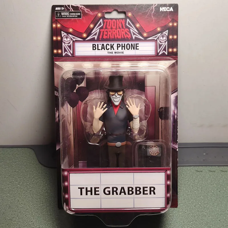 

Фигурка Toony Terrors Black Phone The Grabber, модель NECA 19302, аниме-фигурка, коллекционная кукла, украшение, оригинальный подарок