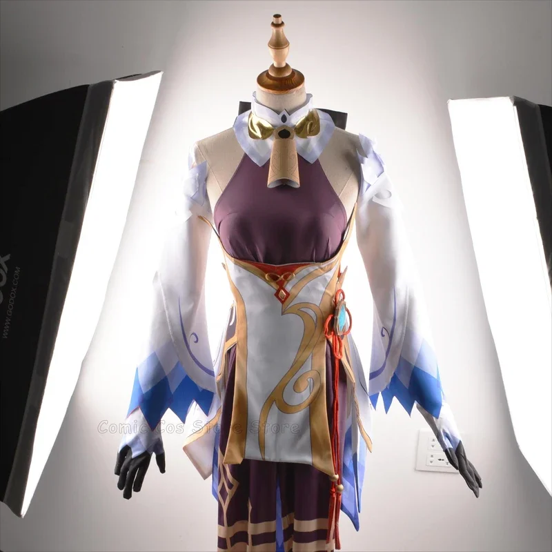 Genshin impact Ganyu cosplay costume sexy dress Gan Yu game