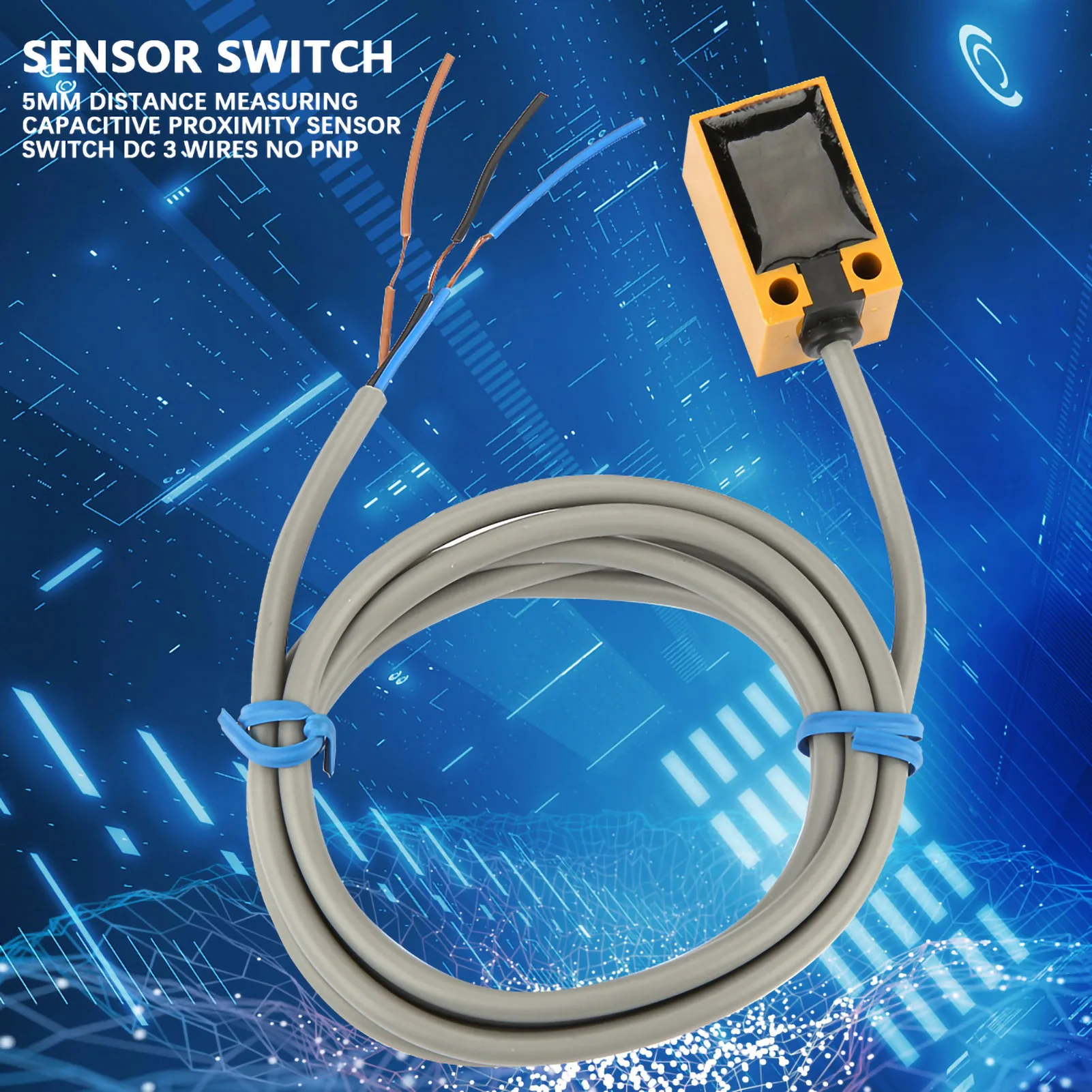 5mm Distance Measuring Inductive Proximity Sensor   3 Wires NO PNP Inductive Proximity Sensor  Proximity