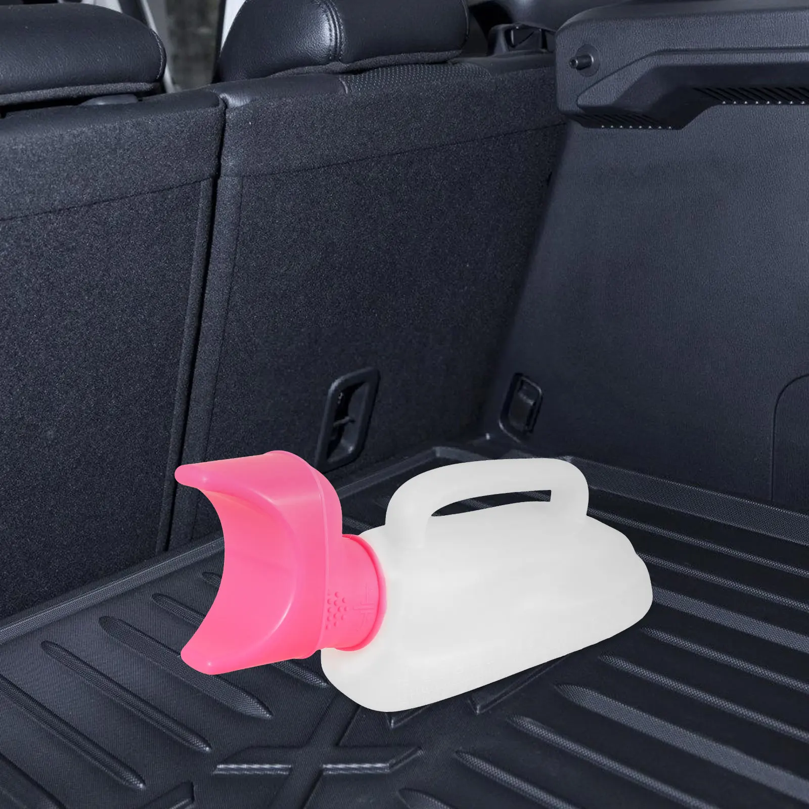 Outdoor Female Urinal Portable Reusable Plastic Urine Container for Travel Camping Beach Elderly Women Daily Use Lightweight