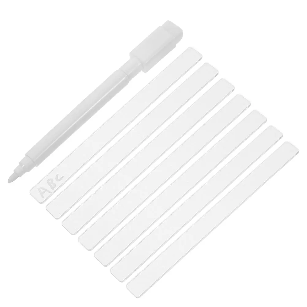 

36 Pcs Acrylic Plant Tags Garden Markers Lightweight Fade Resistant Easy to Write Vegetable Signs Potted Decor