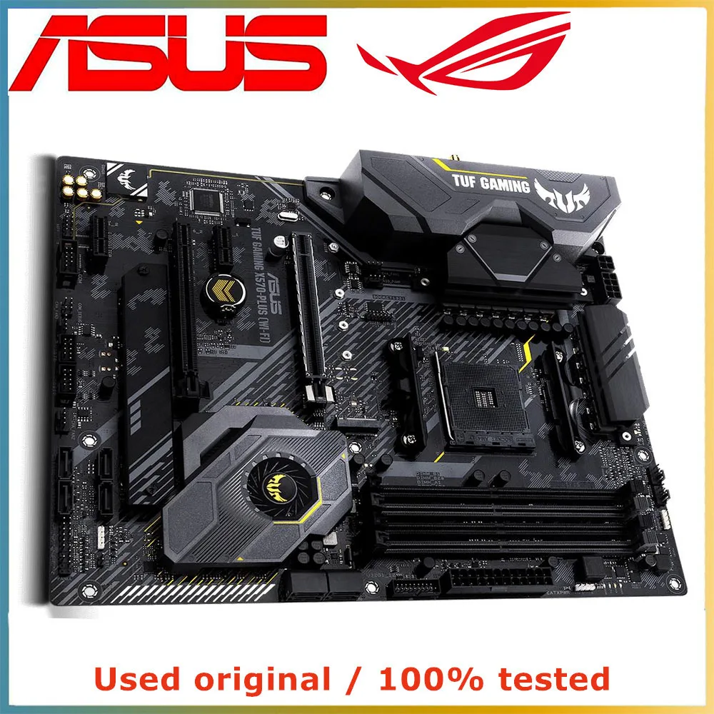 ASUS TUF GAMING X570-PLUS (WI-FI) Motherboard Socket AM4