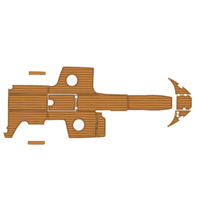 

Коврик для пола из пены EVA из тикового дерева для 2022-2024 Chaparral 307 SSX, платформа для плавания, коврик для кокпита, лодка, SeaDek, стиль Gatorstep, самоклеящийся