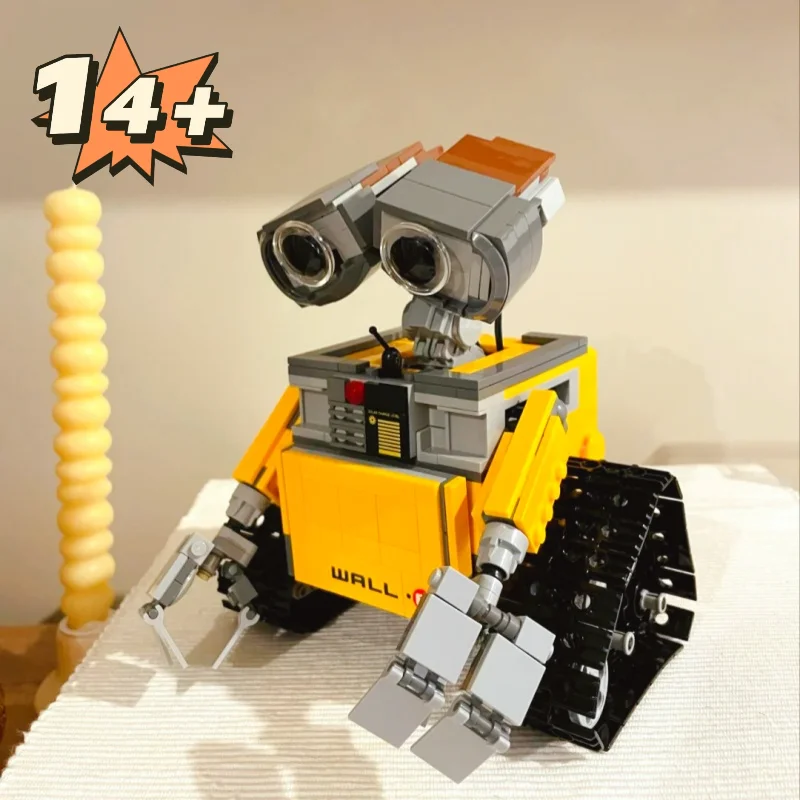 687PCS MOC-21303 New In Stock Robot Wall-E Model Set DIY Assembly Building Bricks Home Decor Party Toys Birthday Holiday Gifts