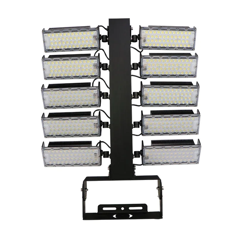 Factory direct sale 1200w tower crane lighting CE ROHS Led flood light outdoor LED projection lamp