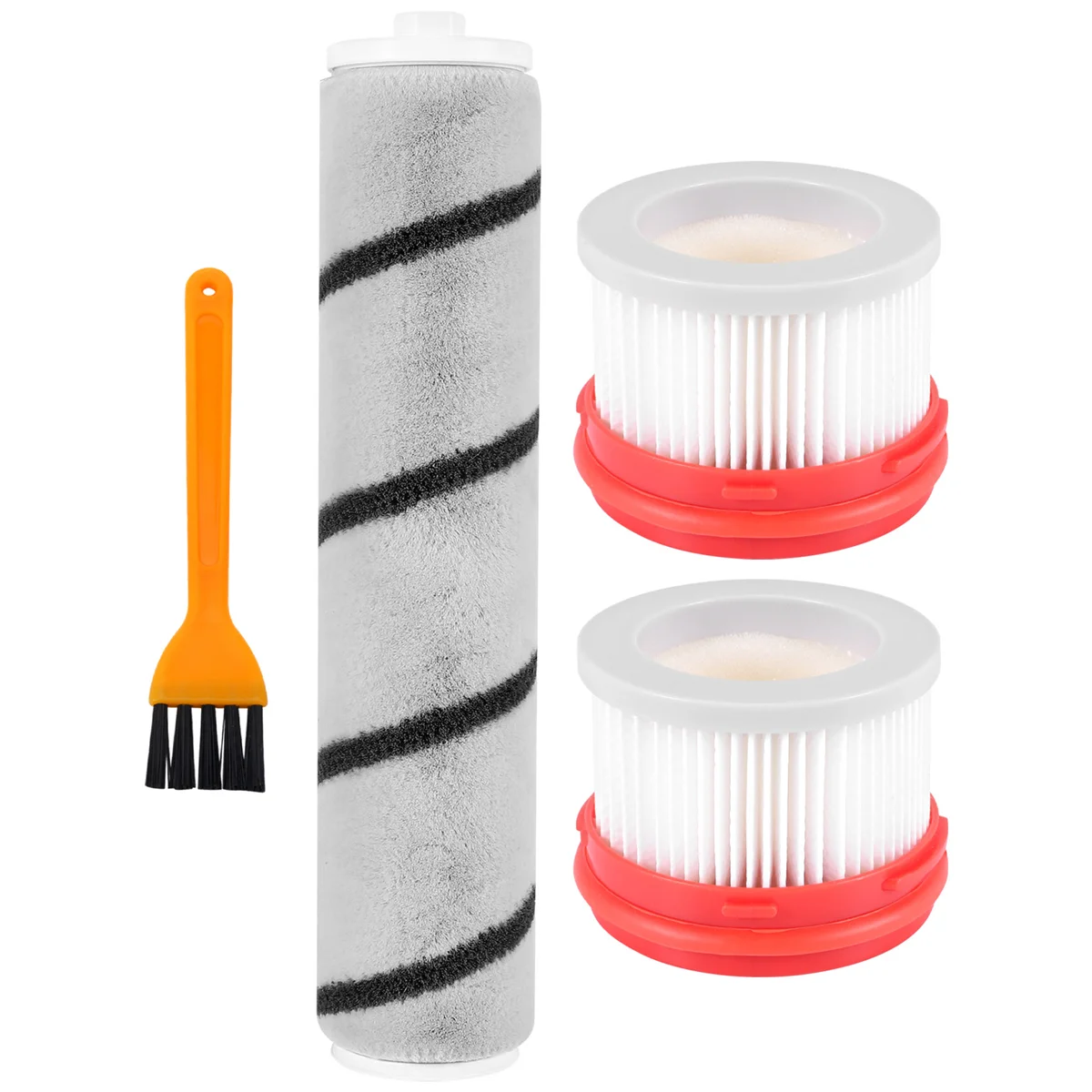 Filter Roller Brush Kit for Xiaomi Dreame V9/V9P/V10 Vacuum Cleaner Parts Cleaning Brush Household Accessories