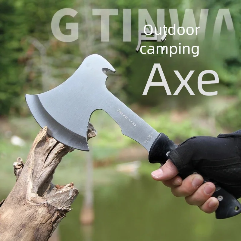 فأس تكتيكي خارجي - إنقاذ من الحرائق، والتخييم، والتسجيل، وفتح الجبال |   فأس اليد الثقيلة