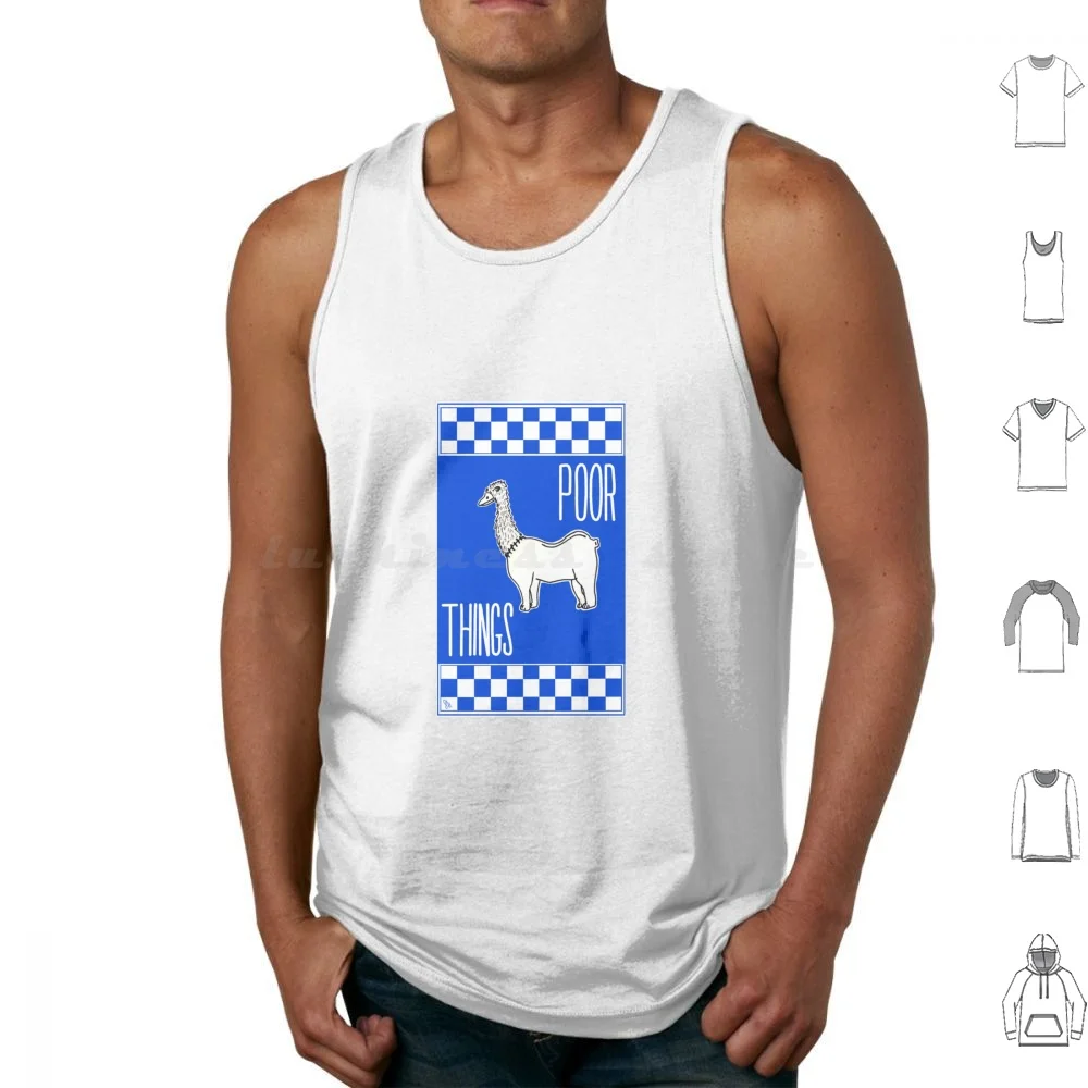 Poor Things-Duck Dog-Alternative Movie Poster Tank Tops Print Cotton Ink Pattern Vector Film Movie Poor Things The