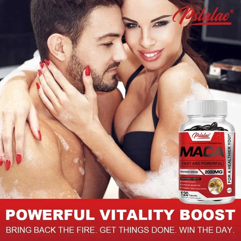 

Maca Root Capsules (with Black, Red, Yellow Maca) Extract To Support Energy, Endurance and Performance