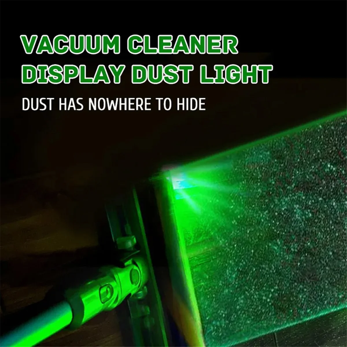 Vacuum Cleaner Laser Lights Dust Display LED Lamp Dust Clearly Visible Under the Light Universal Vacuum Cleaner Parts