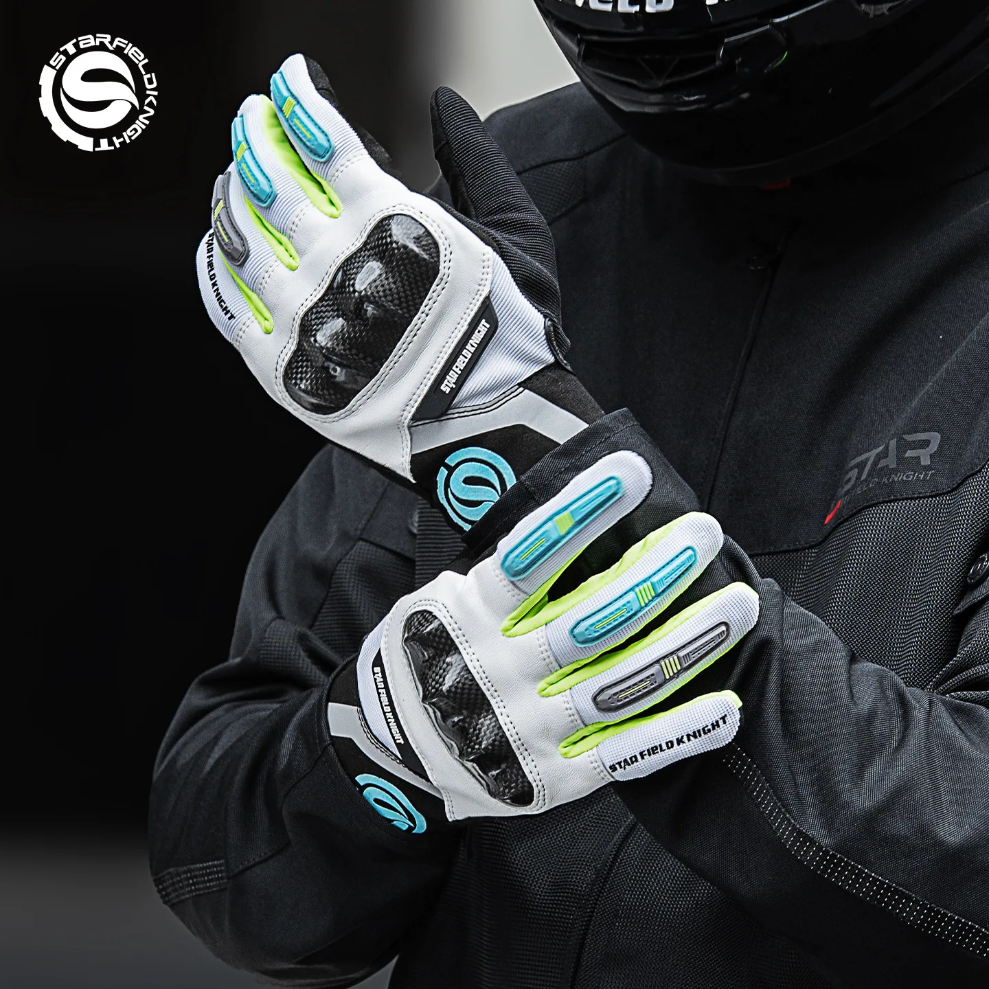 Motorcycle riding gloves carbon fiber men's summer breathable touch screen women motocross gloves motorcycle accessories