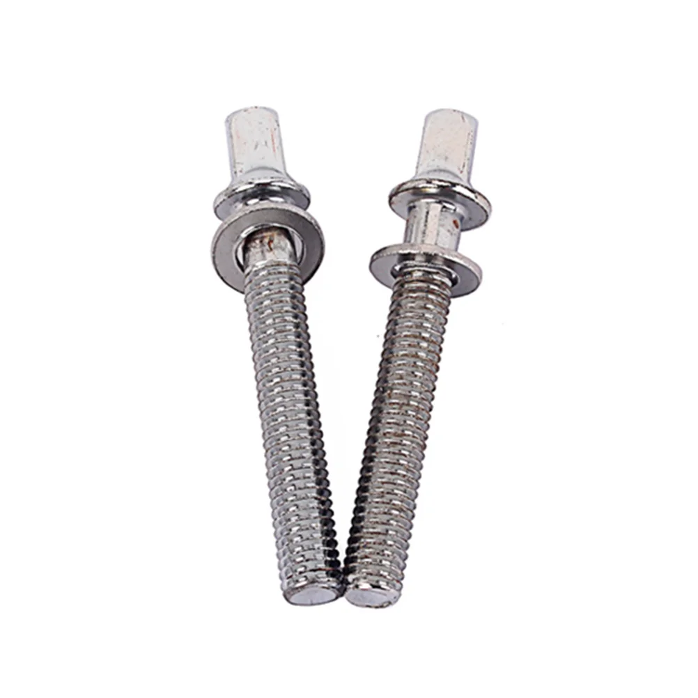 

2pcs 50Mm Tension Screws Stainless Steel For Set Snare Bass Drum Mounting Screws With Washers Drum Parts Accessory