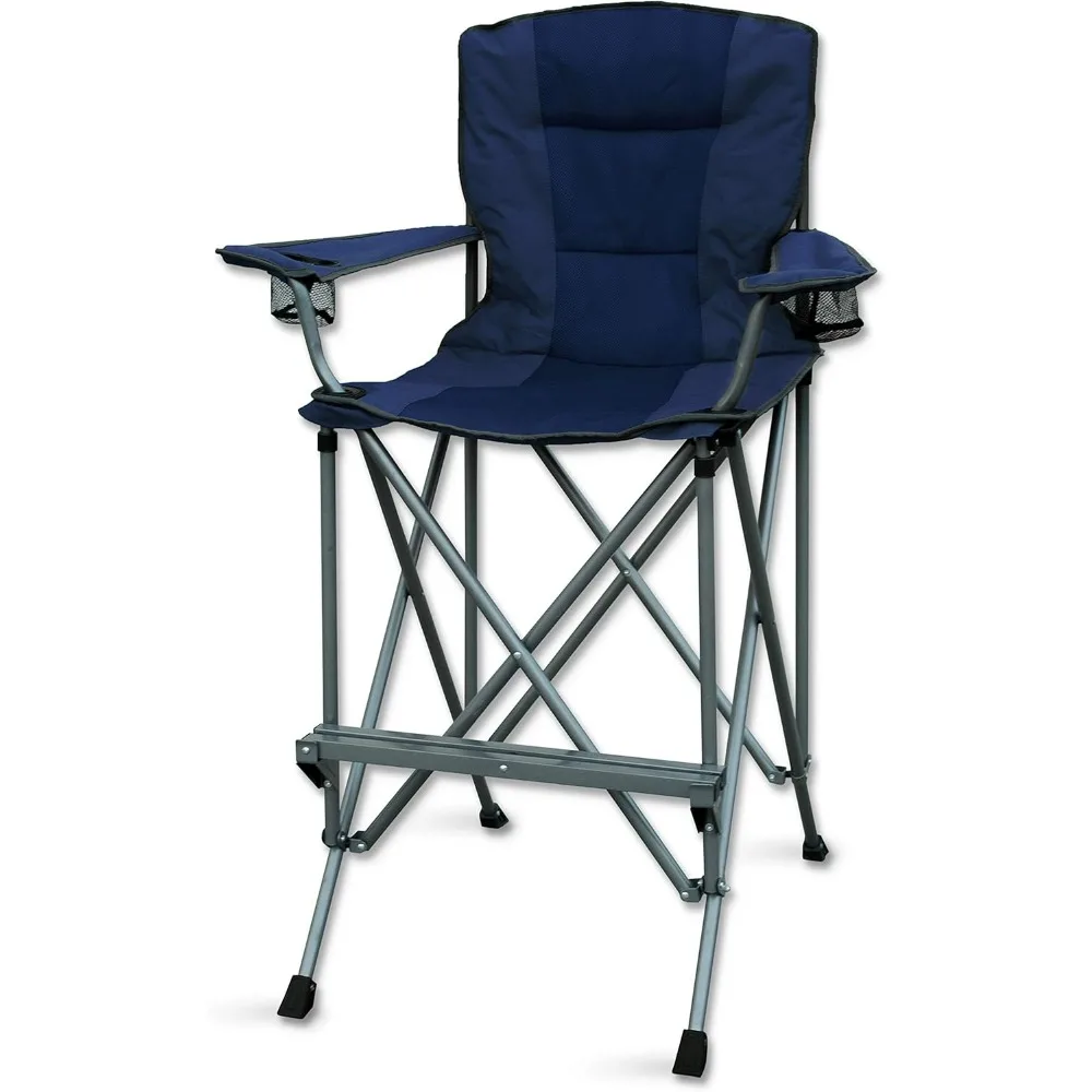 Folding Chair for Camping,  Portable and Collapsible with Footrest and Carrying Bag, Director Chair for Camping Home Patio