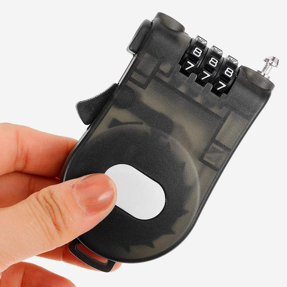 

2 Pcs Trolley Case Combination Lock Bicycle Locks Cable Wardrobe Plastic Locker