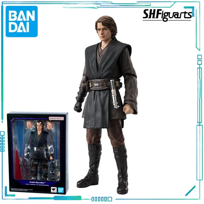 バンダイ 正規品 S.H.フィギュアーツシリーズ 可動玩具 スターウォーズシリーズ ベン・ケノービ、チューイ、ハン・ソロ、アナキン・スカイウォーカー 可動モデル