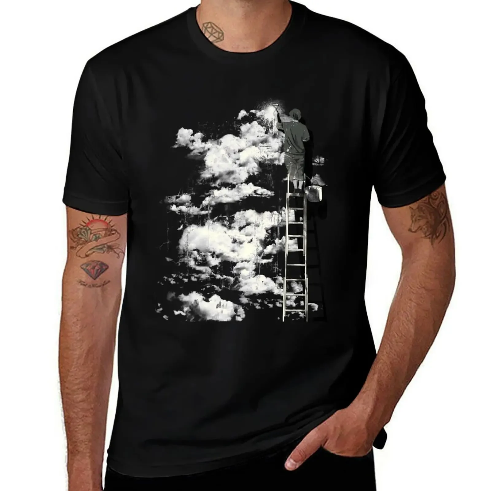

the optimist T-Shirt blanks anime figures clothes t shirt men
