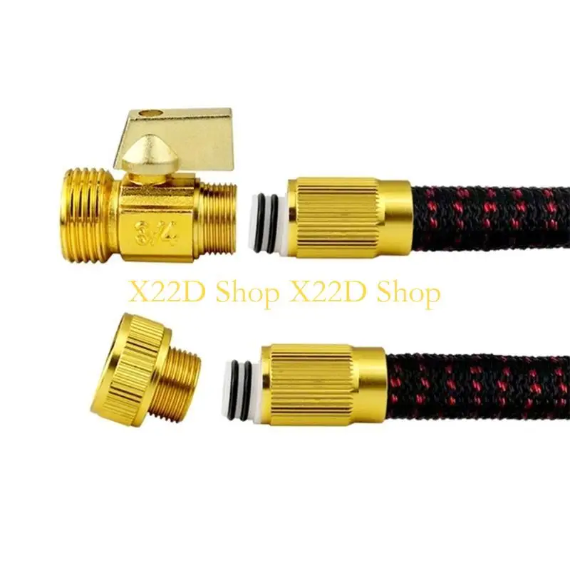 

X22D Деликатные быстроразъемные клапаны для эффективного подсоединения шланга мойки высокого давления