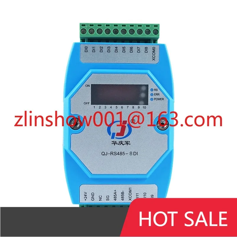 

Modbus RTU Protocol 8-Channel RS485 Communication Digital Acquisition Input Module Remote Control for HMI