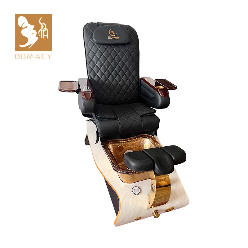 

Modern High-End Spa Massage Chairs for Nail Salons Comfortable Pedicure Equipment Adjustable Backrest for Manicures Pedicures